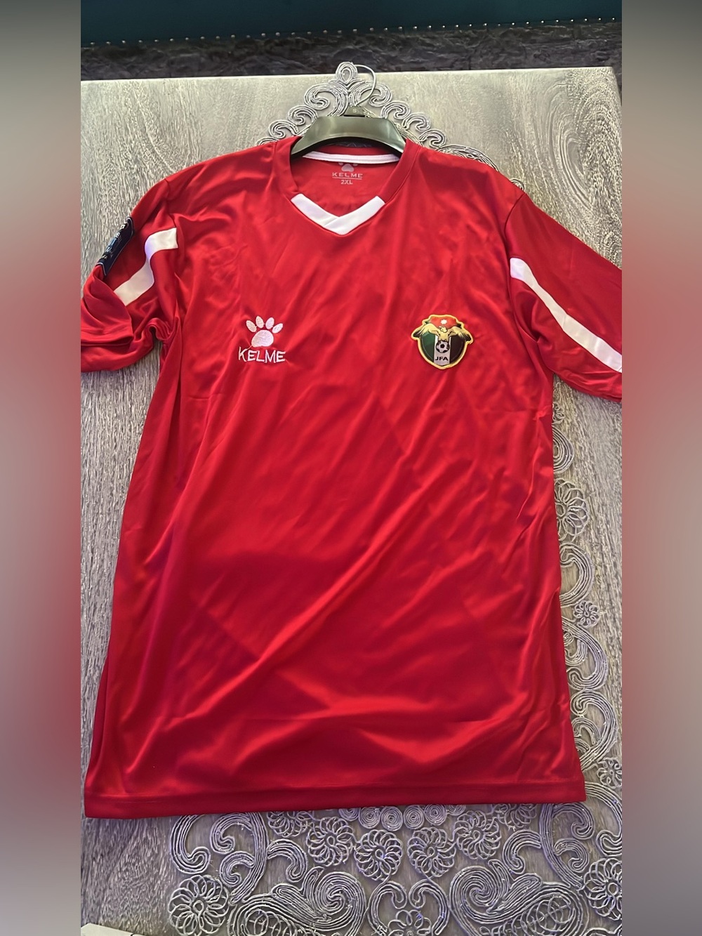Boys' Red Soccer Jersey - Short Sleeve